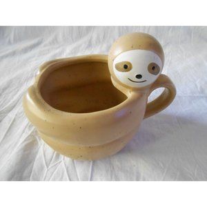 Super Adorable Smiling‎ Sloth Hugging Mug Coffee Cup by UO Home!